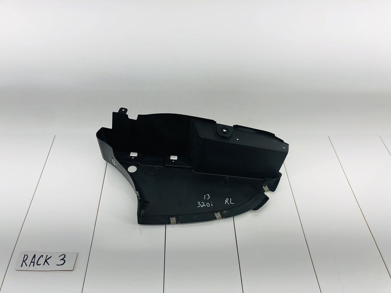 13-18 BMW 320I F30 REAR LEFT DRIVER SIDE LOWER UNDER BODY SHIELD COVER OEM