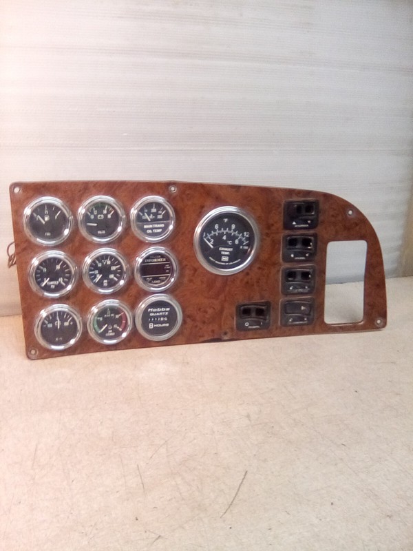 2002 Peterbilt 378 Gauge Cluster Panel