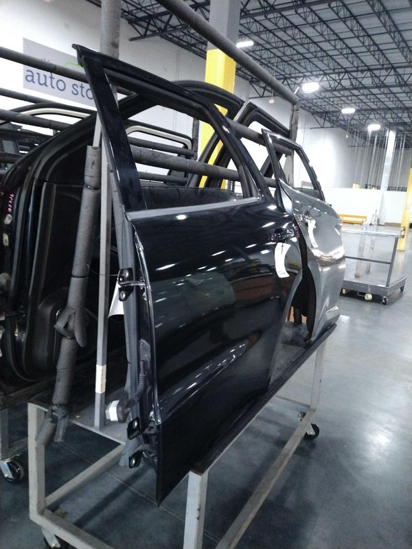 Dodge Durango 2013 Left Rear Door BLACK 329350 7402