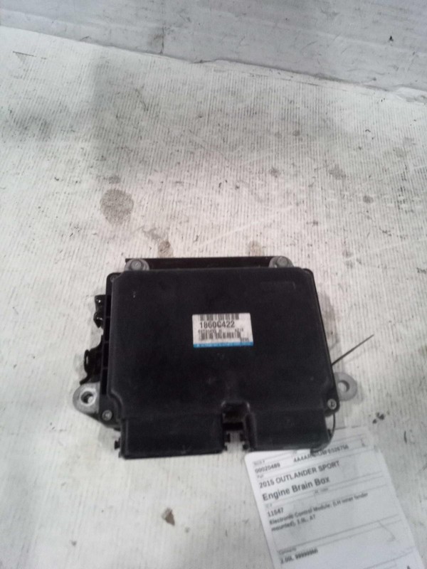 2015 Mitsubishi Outlander Sport Engine Control Module ECM OEM 134K Mi Red