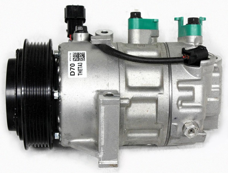 OEM A/C Compressor For 2021-2025 Kia K5 (2.5L) 97701-L1700, Pulley Dent