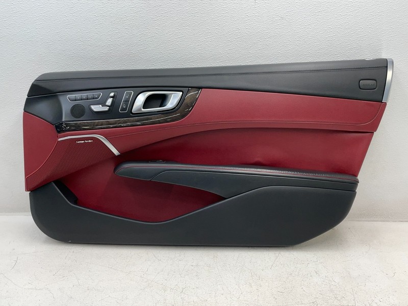 2013-2016 Mercedes SL550 SL400 R231 Front Right Interior Door Panel Red 1587 OEM