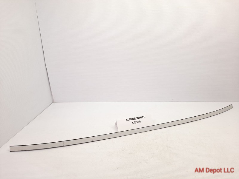 2002 BMW 330xi 330i 325i 325xi E46 Sedan Left Driver Roof Molding Alpine White