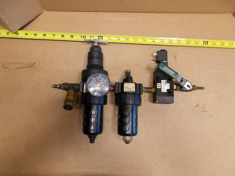 Parker B5G1BCB49C Valve Assembly Speediare 2Z458B 4Z027A Filter Lubricator P0194