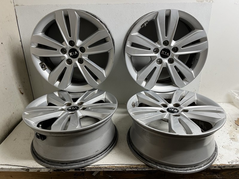 2017-2019 Kia Sportage 17x7 TPMS Split Spoke Alloy Wheels Set of 4 Rims Rim