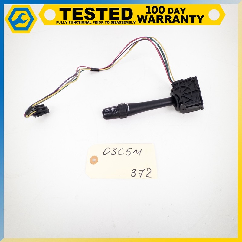 97-04 CHEVROLET CORVETTE C5 STEERING COLUMN WINDSHIELD WIPER SWITCH OEM
