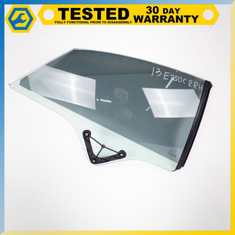 11-17 Mercedes E-class W207 REAR RIGHT PASSENGER SIDE DOOR WINDOW GLASS OEM