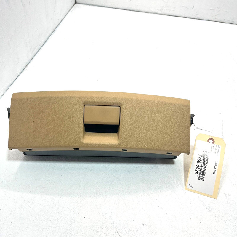 Front Left Seat Lower Storage Tray Drawer Box Beige Porsche Macan 2015-2018 OEM