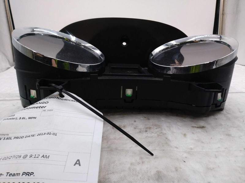 Used Speedometer Gauge fits: 2013 Dodge Durango cluster 3.6L MPH Grade A