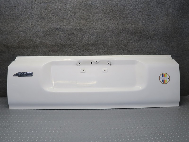 1991-1997 TOYOTA LAND CRUISER FJ80 REAR BACK LOWER DOOR TAILGATE TRUNK LID WHITE