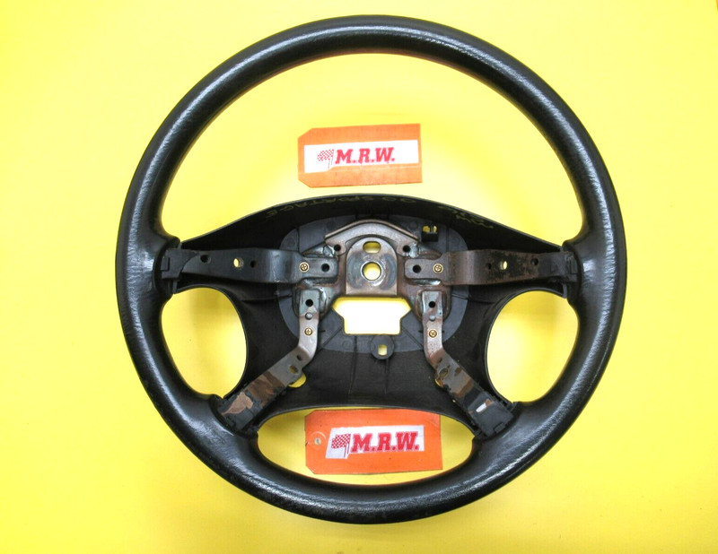 STEERING WHEEL fits 98 99 00 01 02 SPORTAGE INTERIOR TRIM PANEL BLACK GRIP USED