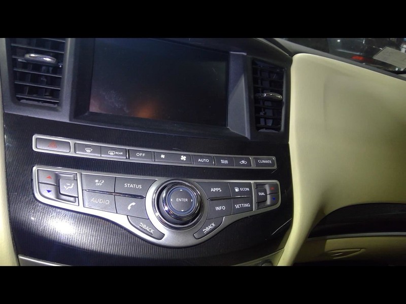 Temperature Control Rear Fits 14-20 INFINITI QX60 1675216