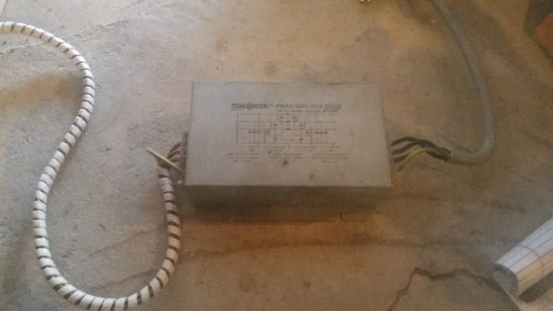 Timnta FMAC-0932-2510 440 VAC Input Filer w/ Wiring