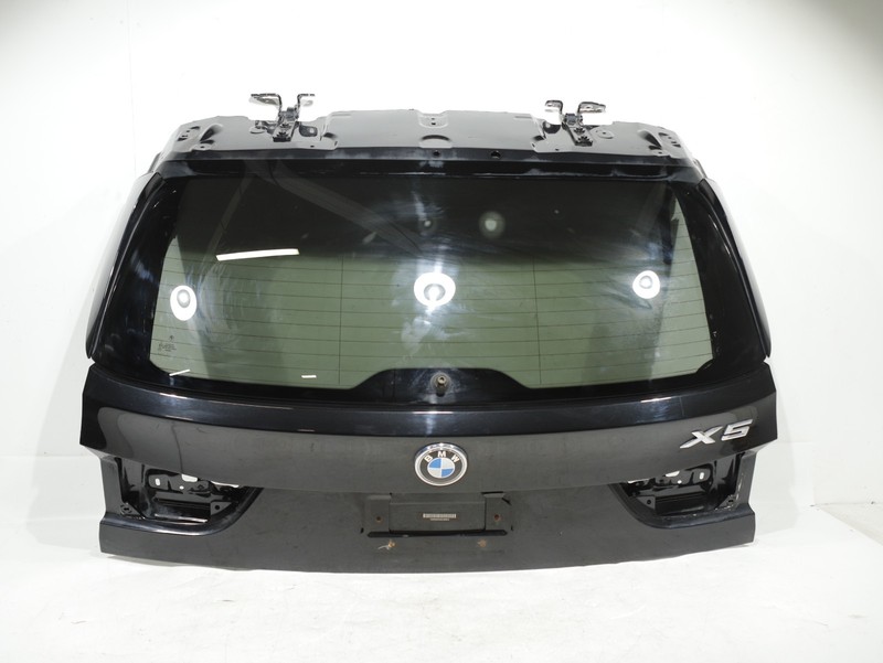 14-18 BMW F15 X5 Trunk Lid Liftgate Tailgate Hatch Shell Black Sapphire 475 OEM