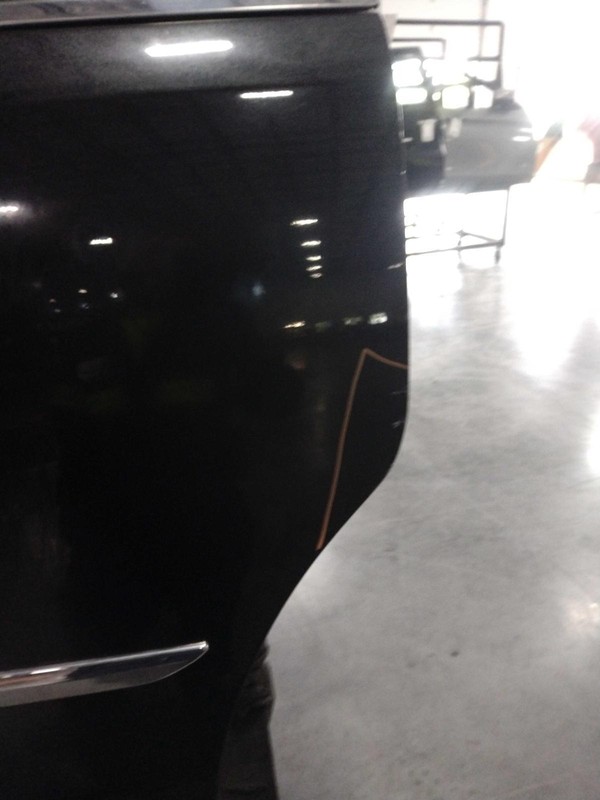 2015 Chrysler Town & Country Left Door Black OEM 622008 Used 127K Miles