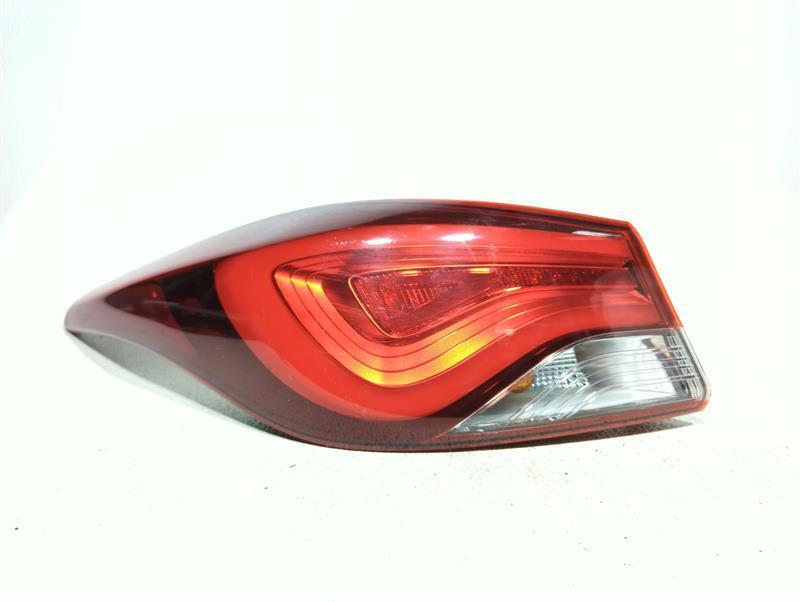 2014 Hyundai Elantra Left Tail Light Assembly Black 84000 Miles Used OEM