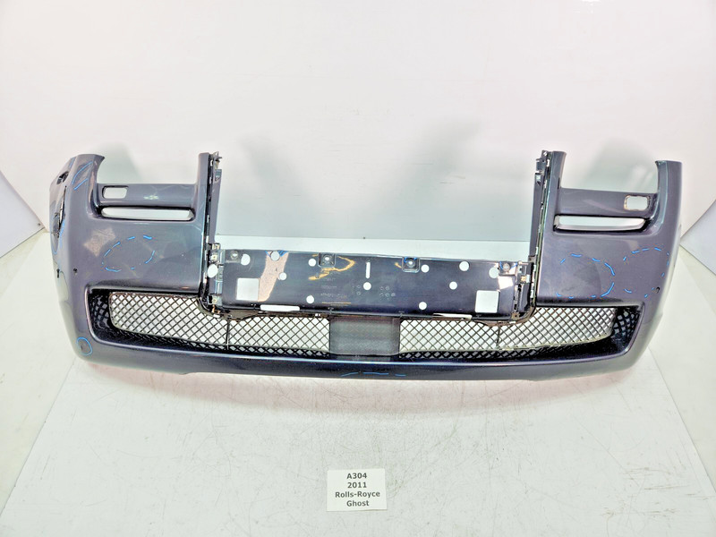 ✅ 10-14 OEM Rolls Royce Ghost RR4 Front Bumper Cover Panel Shell Gray NOTE*