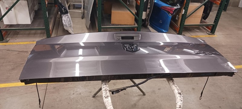13-'24 RAM 1500 CLASSIC tailgate w/camera OEM Granite Crystal Grade A!