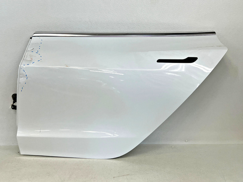 ⭐2017-2022 TESLA MODEL 3 REAR LEFT DOOR SHELL BODY PANEL COVER ASSY OEM LOT2616