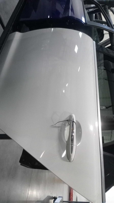 2015 Jaguar XJ Left Door White OEM Used 653530 101K Miles