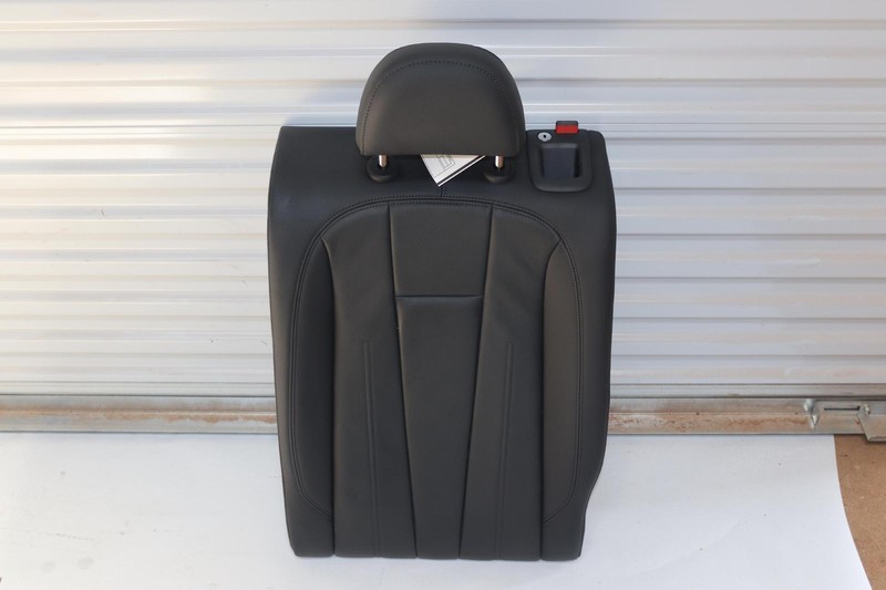 2017-2022 AUDI A4 REAR SECOND ROW LEFT SIDE SEAT BACKREST LEATHER BLACK OEM