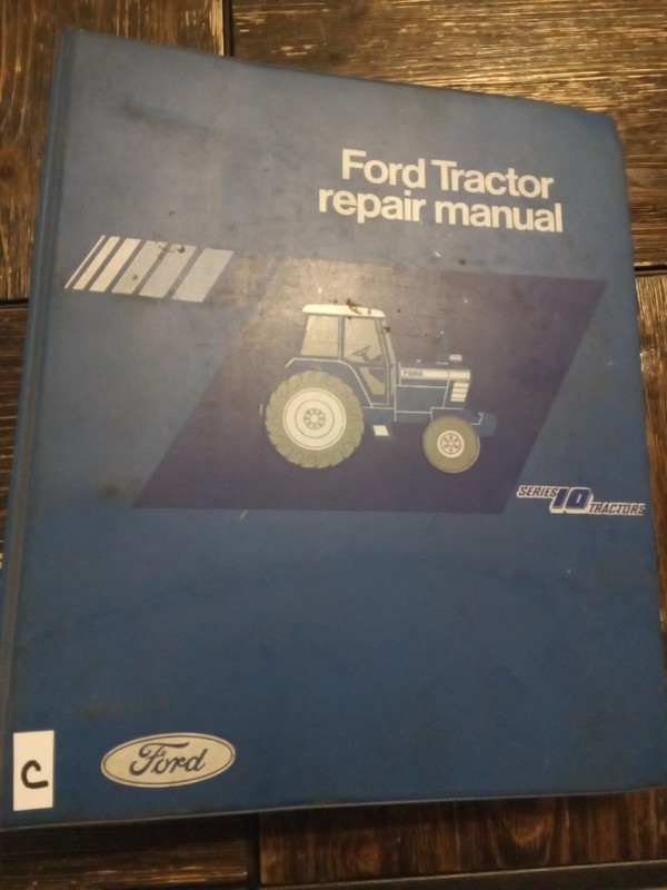 Ford Repair Manual Series 10 Tractors SE 3870 Volume 1