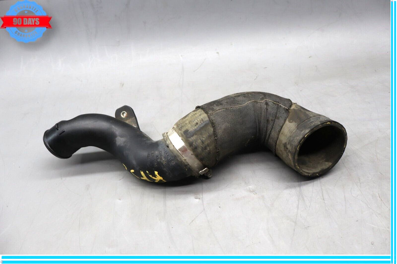 06-12 Bentley Continental Right Side Intercooler Hose Pipe 3W0145832E Black Oem