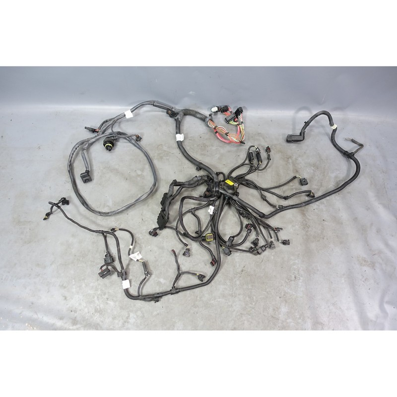 Damaged 2014-2015 BMW F10 550i F06 650i N63N V8 Engine Wiring Harness for Auto
