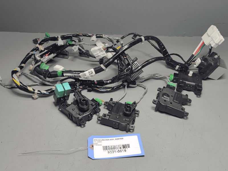 2017-2024 Acura MDX 3.5L A/C AC Air Conditioner Wire Harness w/Actuators OEM