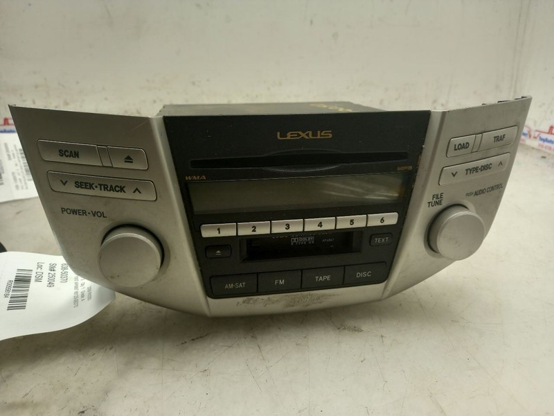 07 08 09 LEXUS RX350 RADIO AUDIO RECEIVER PIONEER 86120-0E070 AP6867