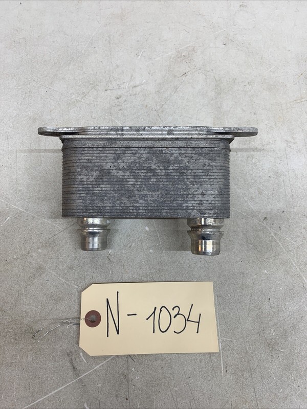 TESLA MOTOR OIL TRANSMISSION FLUID COOLER OEM 1592843-00-A 1034 B88
