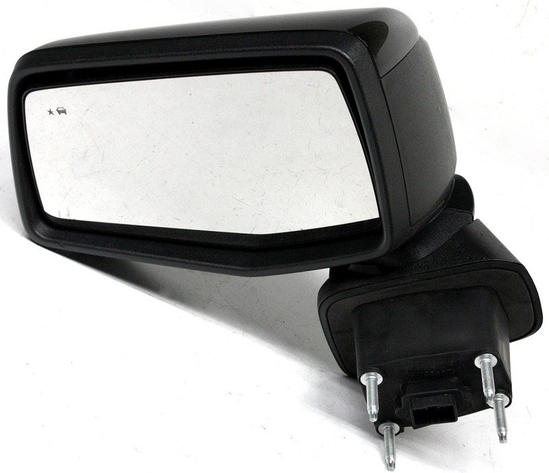 OEM Left Driver Side Mirror For Chevy Silverado 1500 Black GBA, WA8555 85120768