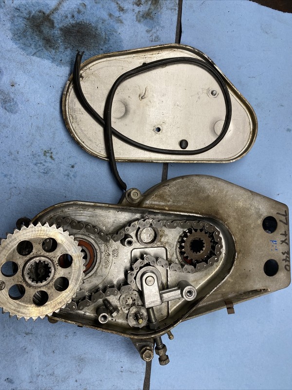 1976 - 1978 PolarisTX340 Tx 340 440 Vintage Snowmobile Chain Case