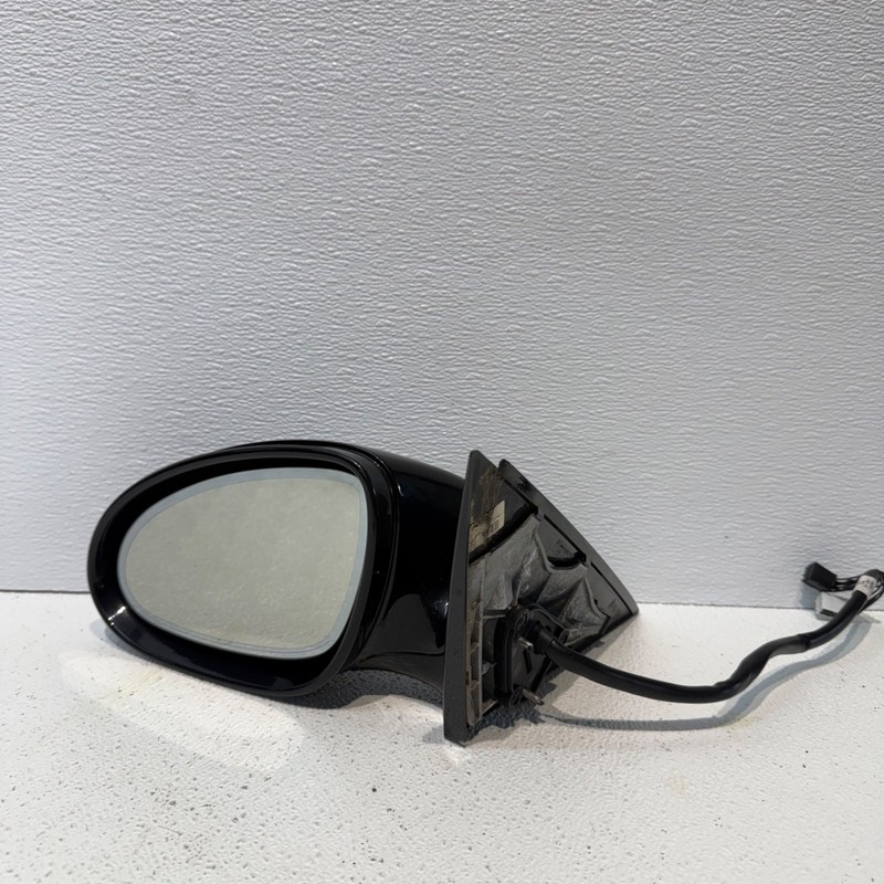 07-09 Mercedes W221 S550 S65 AMG Front Left Side Mirror Door Rear View Black OEM