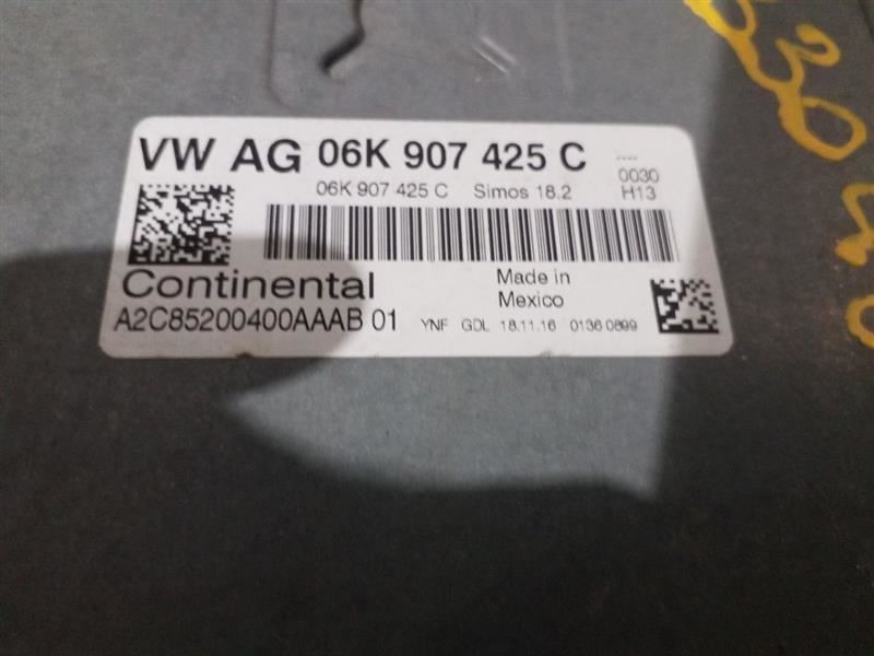 Engine ECM Electronic Control Module 1.8L Engine ID Cpra Fits 17 PASSAT 3161402