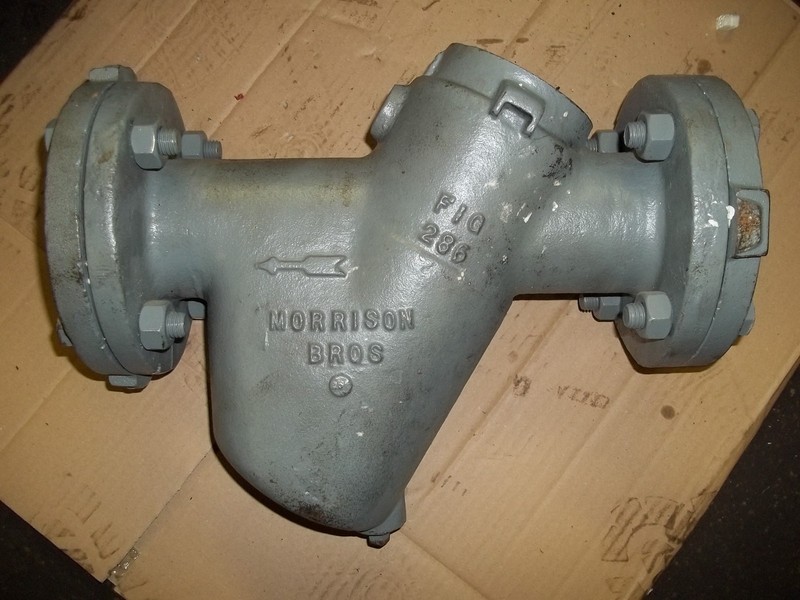 Morrison Bros. Industrial Valve Fig 286 FF A25 Dubuque 10WA