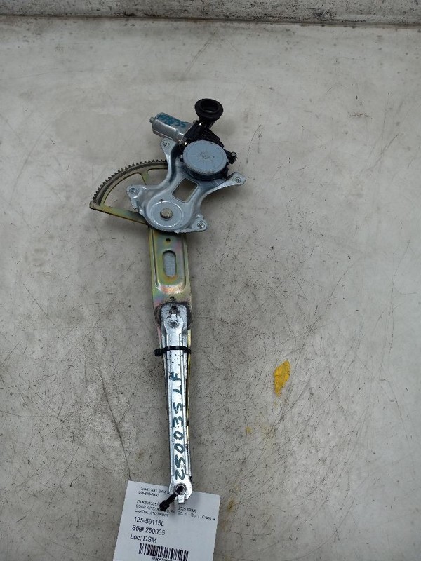 04-15 TOYOTA PRIUS FRONT DRIVER LEFT WINDOW REGULATOR