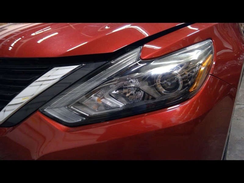 Driver Headlight Sedan Halogen Smoked Housing Fits 16-18 ALTIMA 1494087