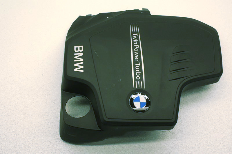 OEM BMW 3-Series Engine Cover Surface Scratches