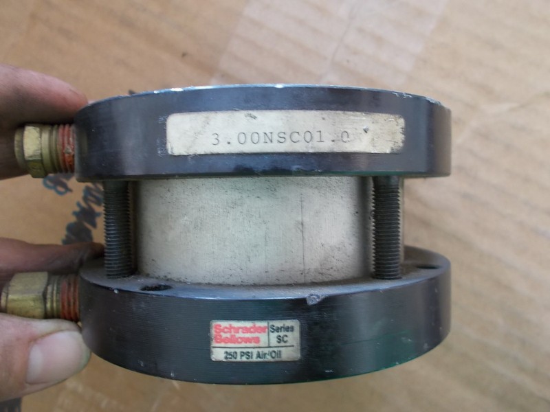 Schneider Bellows Series SC 3.00NSC01.0 Pneumatic Cylinder *FREE SHIPPING*