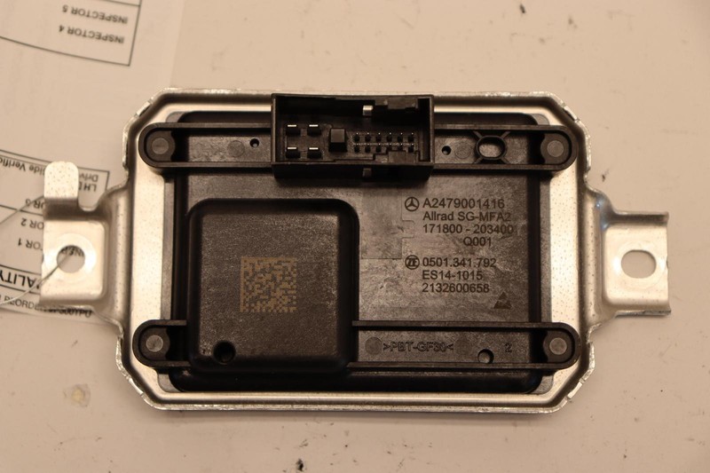 2022 MERCEDES GLB250 X247 4MATIC TRANSFER CASE CONTROL MODULE UNIT OEM