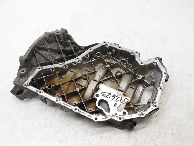09-12 AUDI B8 A5 A4 QUATTRO 2.0 TFSI UPPER ENGINE MOTOR OIL SUMP PAN CAEB 092623