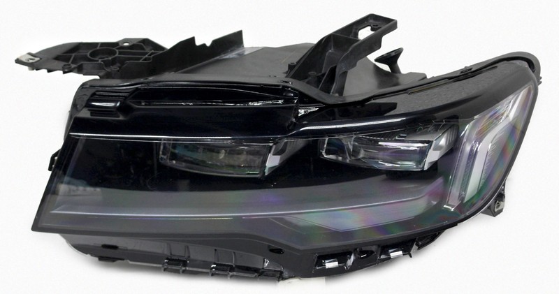 OEM Left Driver Side LED Headlamp For Cadillac Escalade, ESV Sport Dark bezel