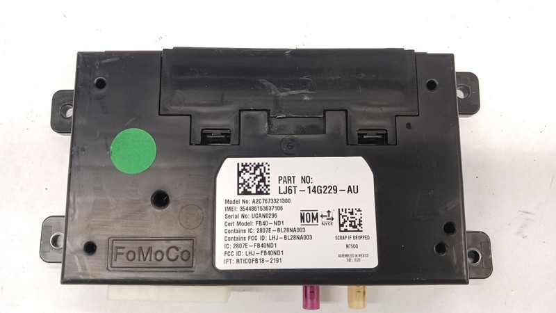 22-'24 FORD MAVERICK Communication telematics control module OEM 1 Year Wnty!