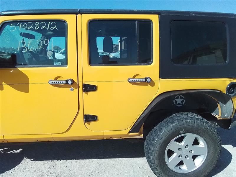 Driver Rear Side Door Full Door Light Tint Fits 07-10 WRANGLER 2854677