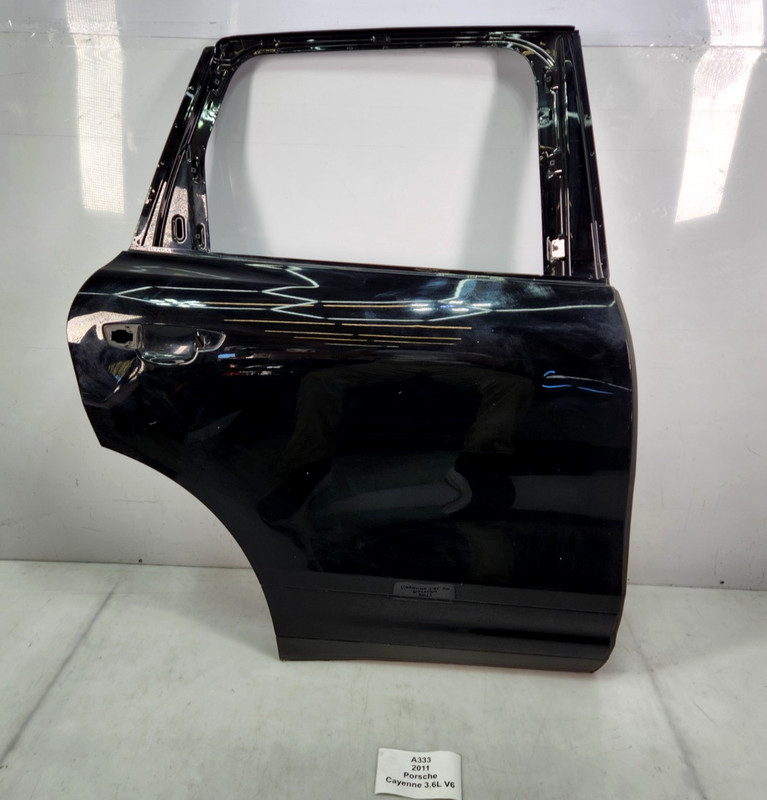 ✅ 11-18 OEM Porsche Cayenne 958 Rear Right Passenger Door Shell Panel NOTE*