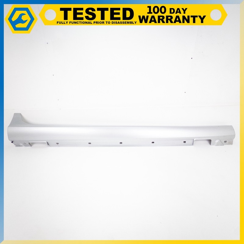 12-14 MERCEDES-BENZ CLS550 CLS500 RIGHT SIDE SKIRT ROCKER PANEL SILVER OEM