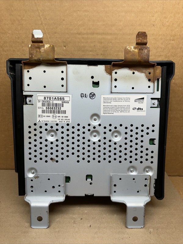 2010-2019 Mitsubishi Lancer Outlander Radio Amp Amplifier 8701A565