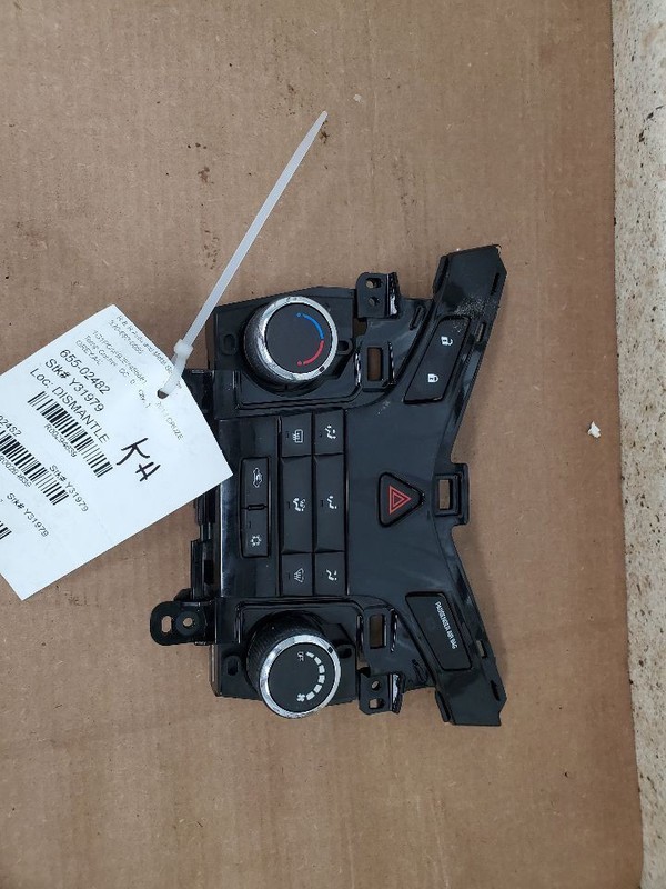 Temperature Control VIN P 4th Digit Limited Fits 12-16 CRUZE 294639