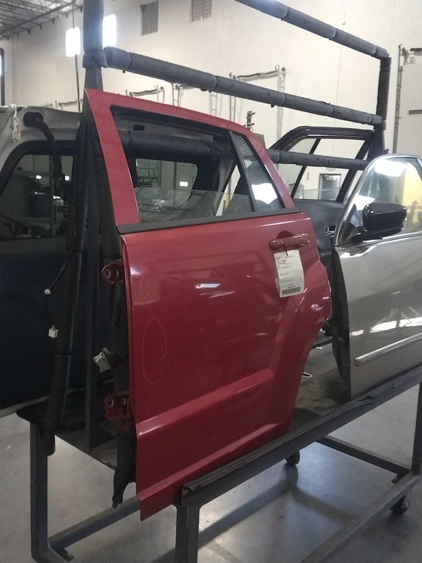 2011 Dodge Caliber Left Rear Door Red 577705 40K Miles OEM Used Parts